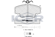 Brakepad,LAND ROVER DISCOVERY