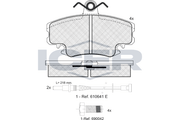 Brakepad,LAND ROVER DISCOVERY