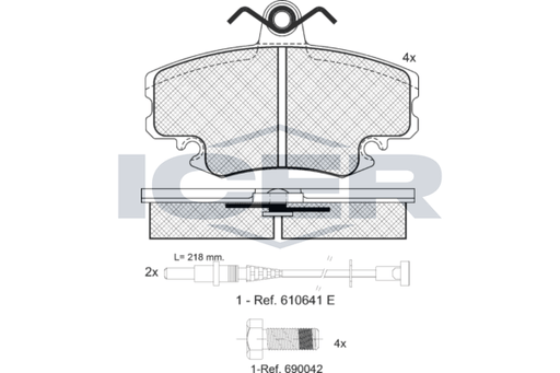 Brakepad,LAND ROVER DISCOVERY