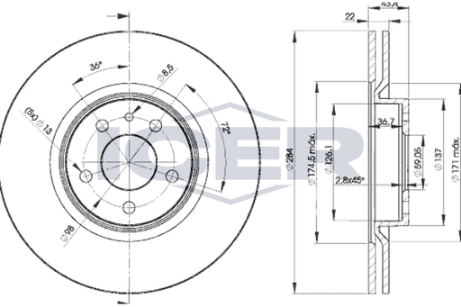 Brake Disc ICER
