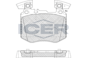 Brake Pad Set ICER
