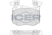 Brake Pad Set ICER
