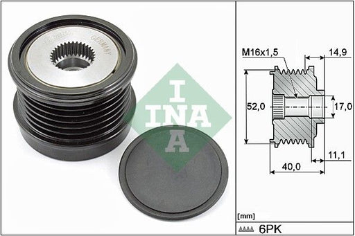 Alternator Freewheel Clutch - Ina Q60 Co