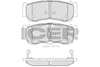 Brake Pad Set, disc brake (Braking System)