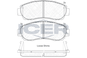 Brake Pad Set HONDA