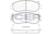 Brake Pad Set HONDA