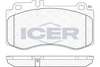 Front Brake Pad Icer Mercedes-Benz