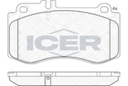Front Brake Pad Icer Mercedes-Benz
