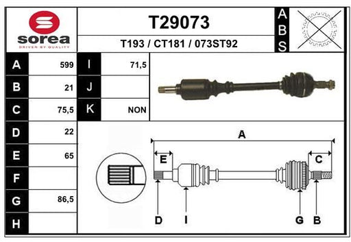 Drive Shaft (Wheel Drive)