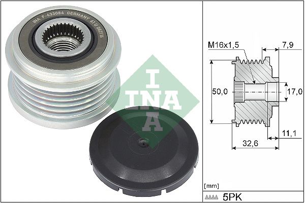 Alternator Freewheel Clutch MERCEDES-BENZ