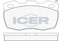 Brake Pad Set ICER