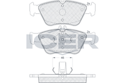 Brake Pad Set, disc brake (Braking System)