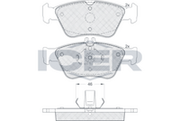 Brake Pad Set, disc brake (Braking System)