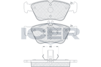 Brake Pad Set, disc brake (Braking System)