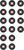 Valve Stem Seal Set Glaser Bmw Series 3