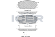 Brake Pad Set ICER