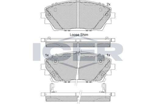 Brakepad,ICER