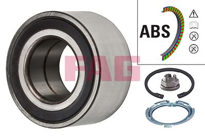 Wheel Bearing Kit  FAG  RENAULT