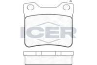 Brake Pad Set ICER