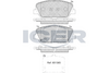 Brake Pad Set Front Icer Hyundai I30