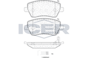 Front - Brake Pad - Icer Suzuki Swift Ii