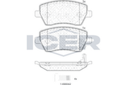 Front - Brake Pad - Icer Suzuki Swift Ii