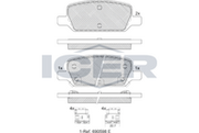 Brake Pad Set TESLA