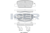Brake Pad Set TESLA