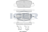 Brake Pad Set TESLA