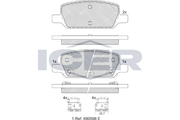Brake Pad Set TESLA