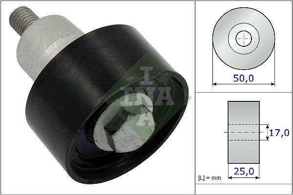 Deflection/Guide Pulley, timing belt SEAT