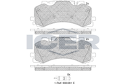 Brake Pad Set ICER