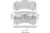 Brake Pad Set ICER