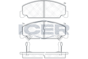 Brake Pad Icer Honda Civic