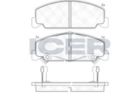 Brake Pad Icer Honda Civic
