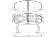 Brake Pad Icer Honda Civic