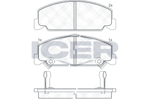 Brake Pad Icer Honda Civic