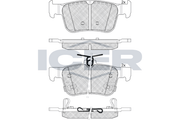 Brake Pad Set Front Icer Honda