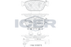 Brake Pad Front Axle Audi Icer