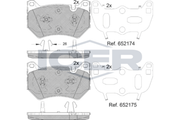 Brake Pad Set  AUDI