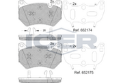 Brake Pad Set  AUDI
