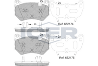 Brake Pad Set  AUDI