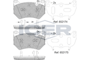 Brake Pad Set  AUDI