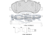 Brake Pad Set, disc brake (Braking System)