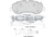 Brake Pad Set, disc brake (Braking System)