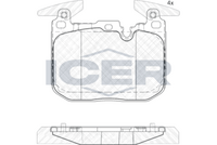 Front - Brake Pad - Icer Bmw 1 (F20) 118
