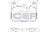 Front - Brake Pad - Icer Bmw 1 (F20) 118