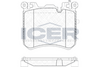 Brake Pad Set Front Icer Bmw Series 5