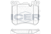 Brake Pad Set Front Icer Bmw Series 5