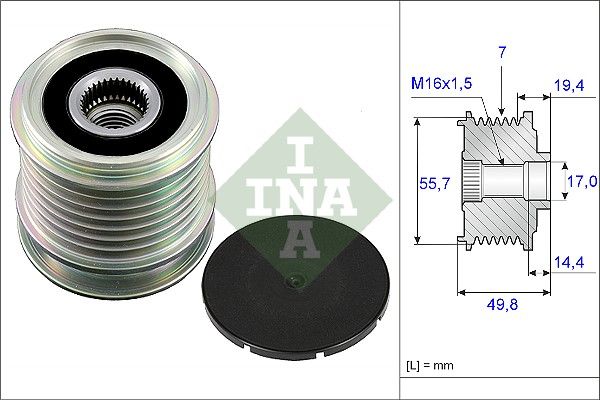 pulley alt.INA